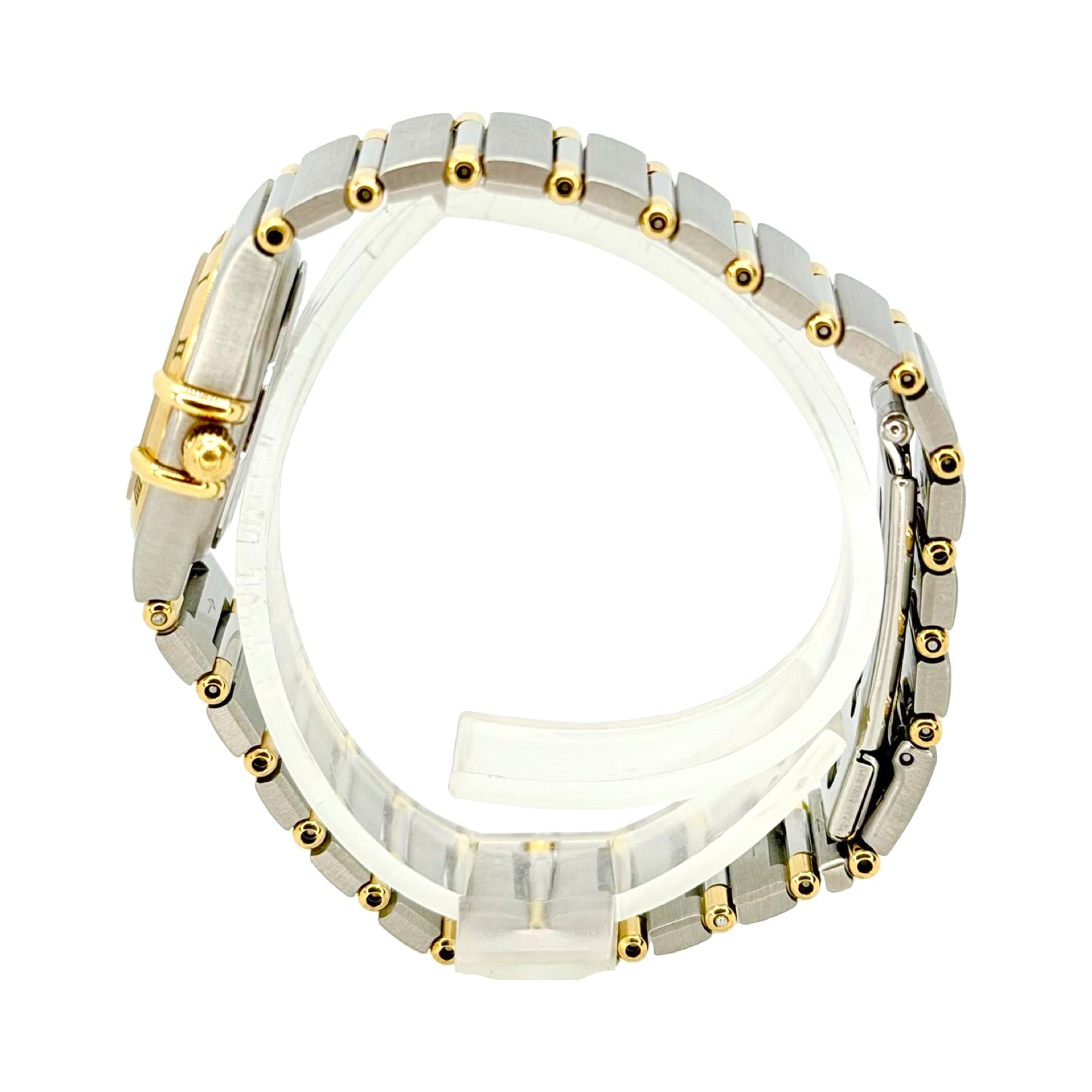 Omega Constellation Quartz Mini 22.5 mm 18K Gold Half Bar and Stainless Steel Champagne Dial 1362.10.00