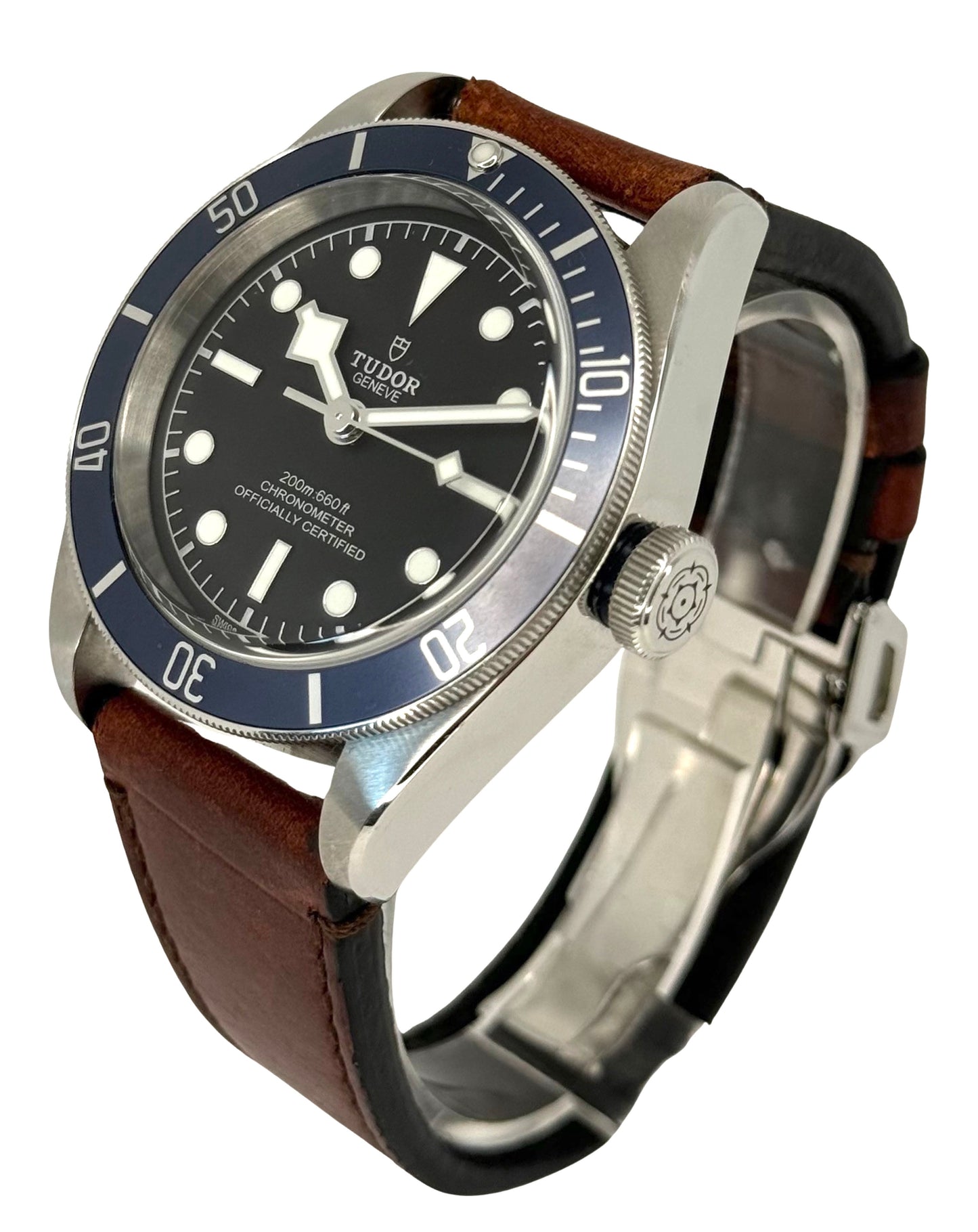 Tudor Black Bay Black Dial Blue Bezel M79230B