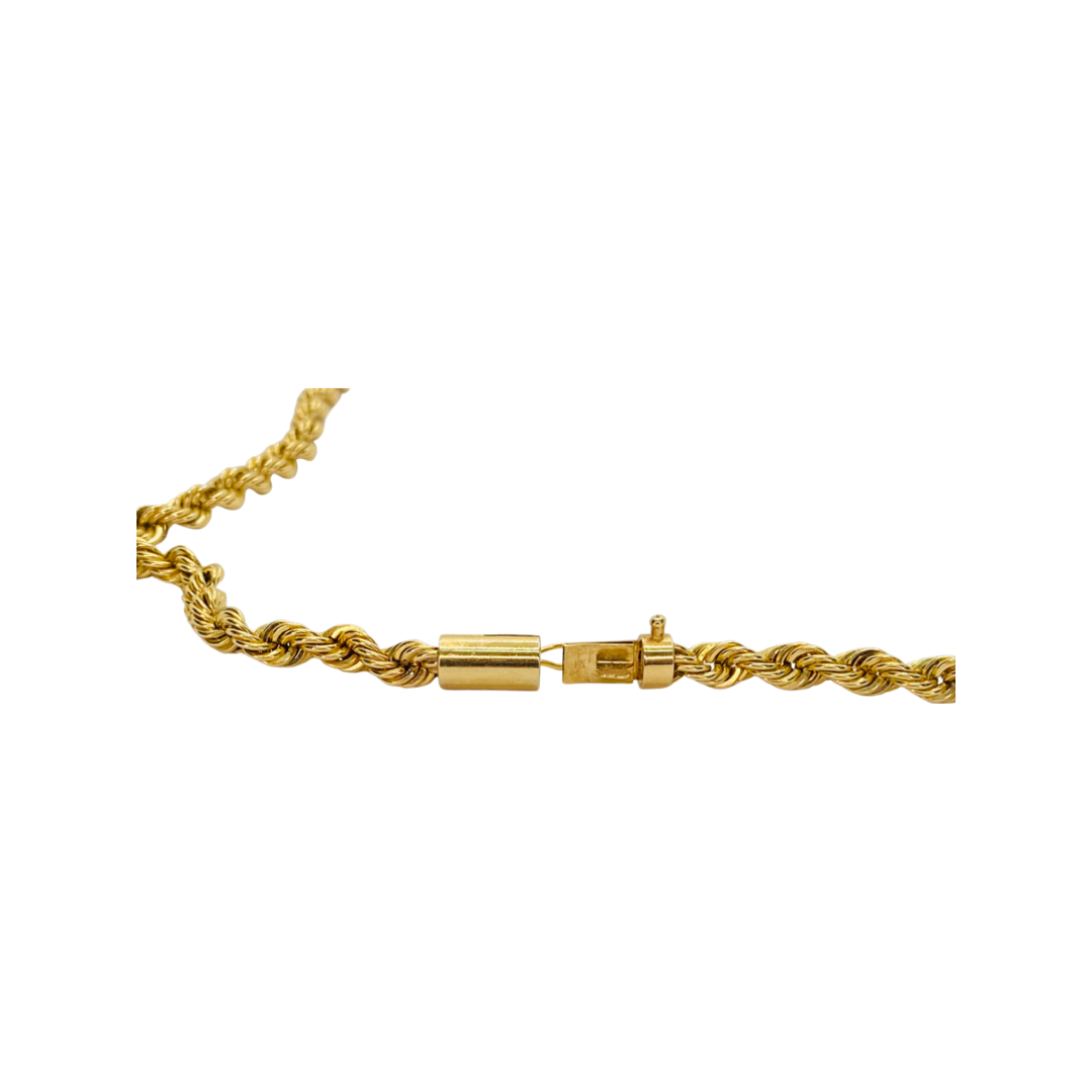 14K Yellow Gold 20" Rope Chain