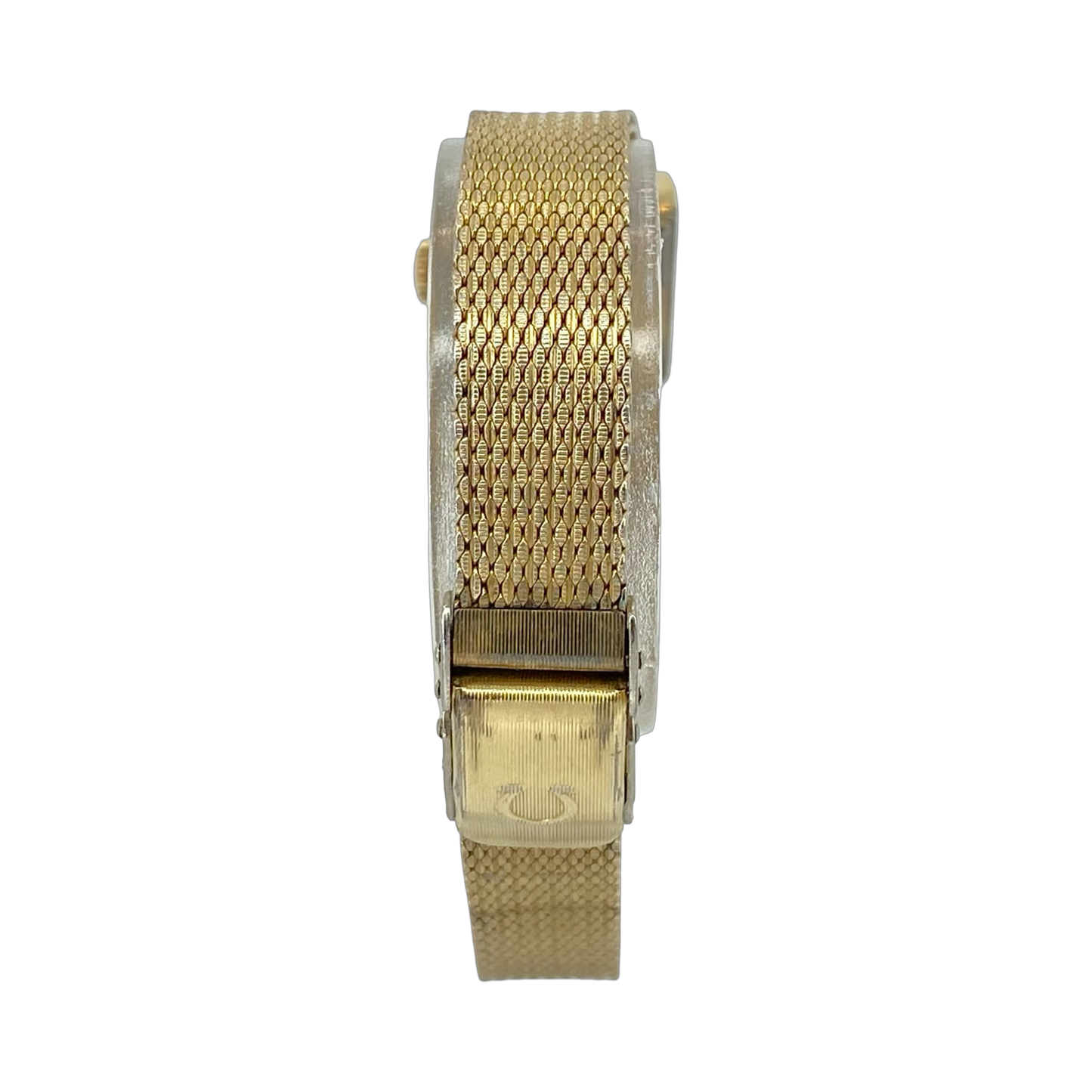 Omega Vintage Ladymatic Square 10K Goldfilled Champagne Dial SS-5329