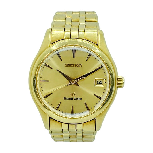 Seiko Grand Seiko GS 18K Gold Quartz Pre-Owned SBGX018