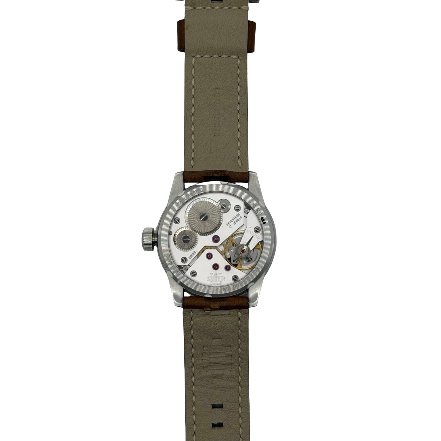 New Britain Corp Watch Limited Edition Manual Wind Silver Dial NA522 Pre-owned