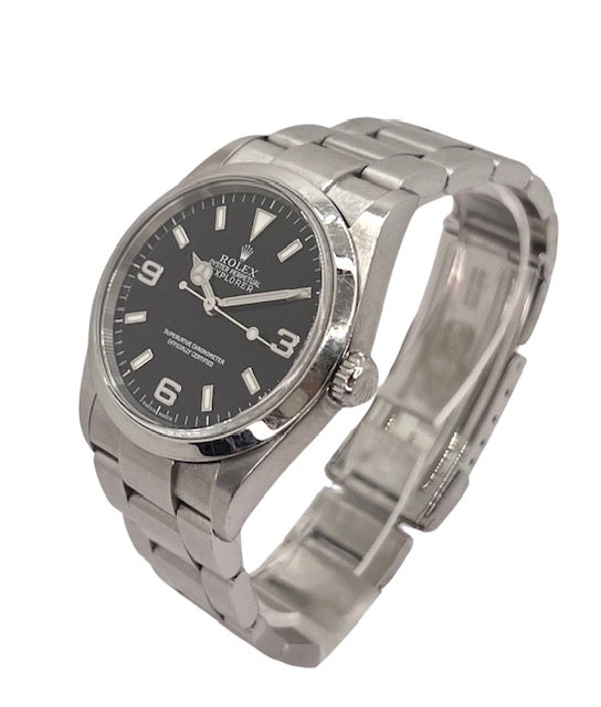 Rolex Explorer Black Dial 114270 C.2001