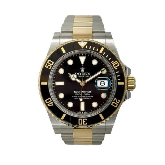 Rolex Submariner Date Black Dial Oystersteel and 18K Yellow Gold 126613LN