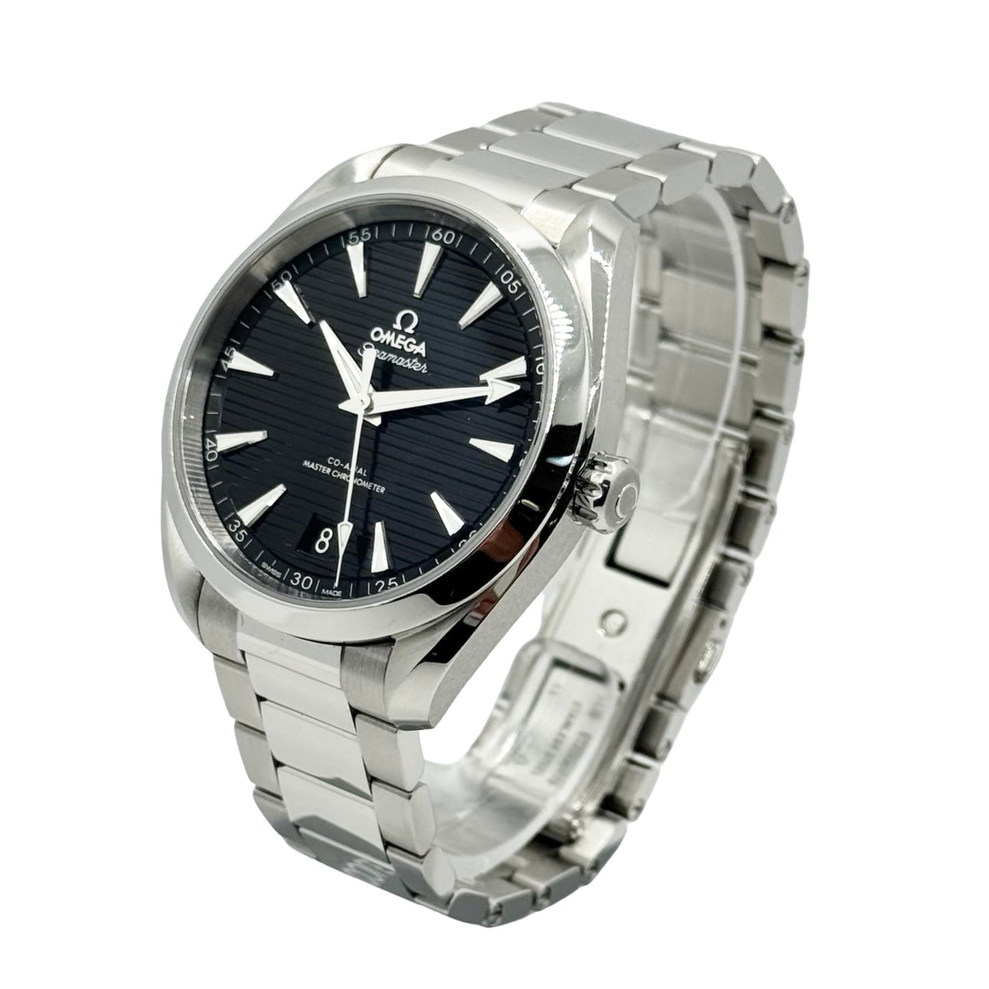 Omega Seamaster Aqua Terra 150M 41mm Black Dial Steel on Steel 220.10.41.21.01.001