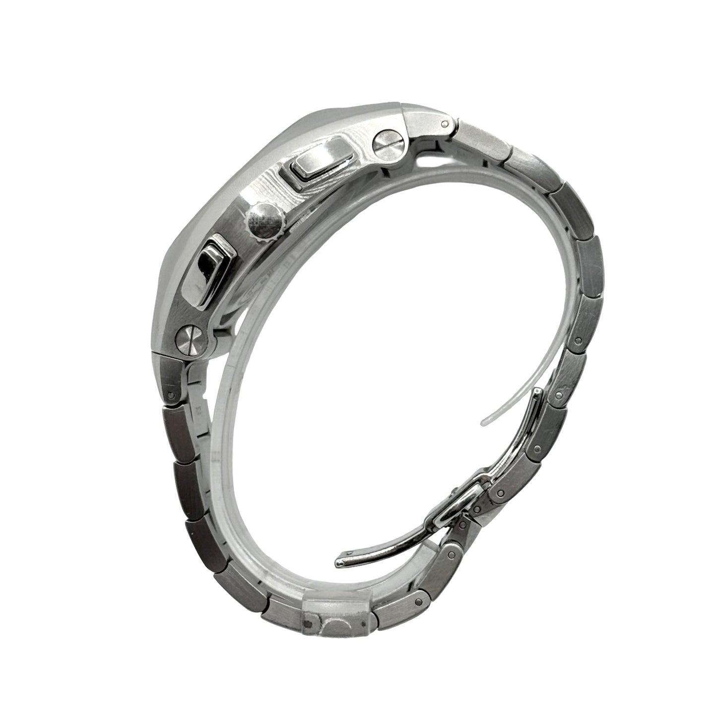 Bulgari Ergon Automatic Chronograph Black Dial Steel Bracelet Ref.EG 40 SCH