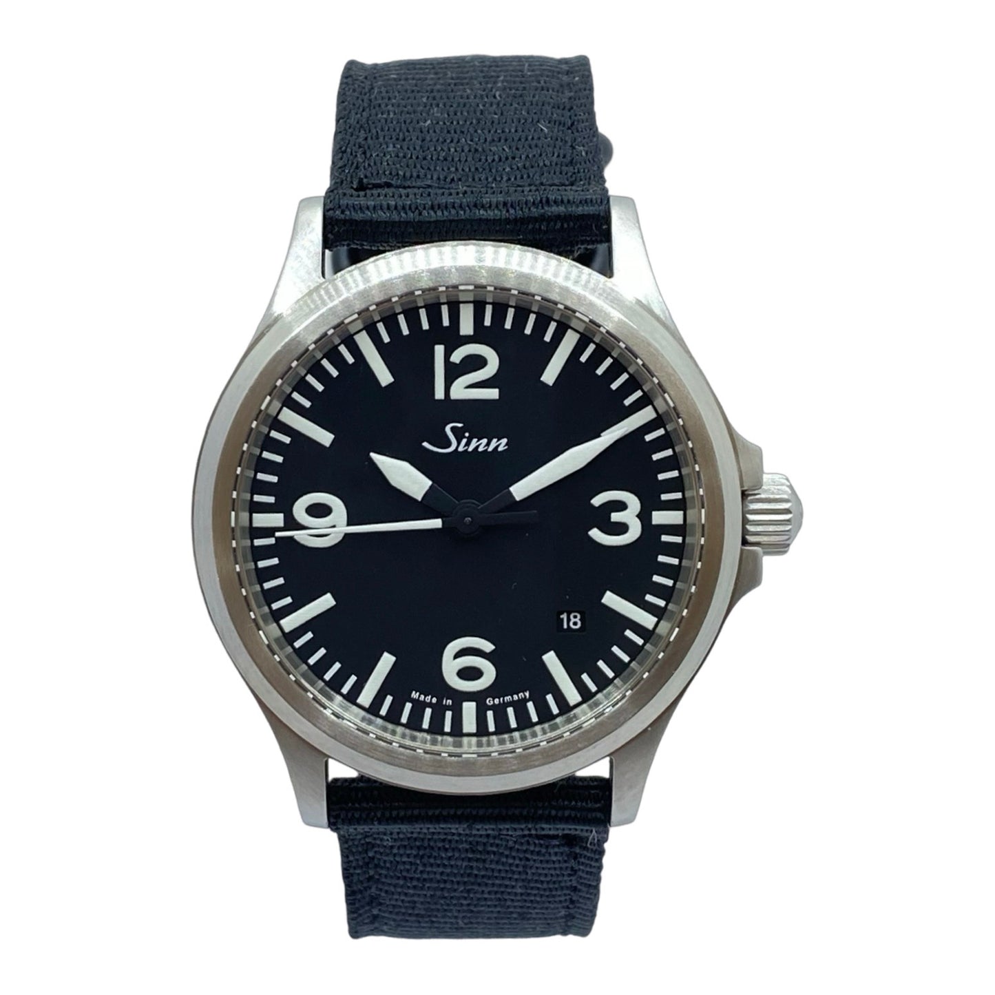 Sinn 556 Black Dial Automatic Stainless Steel Case