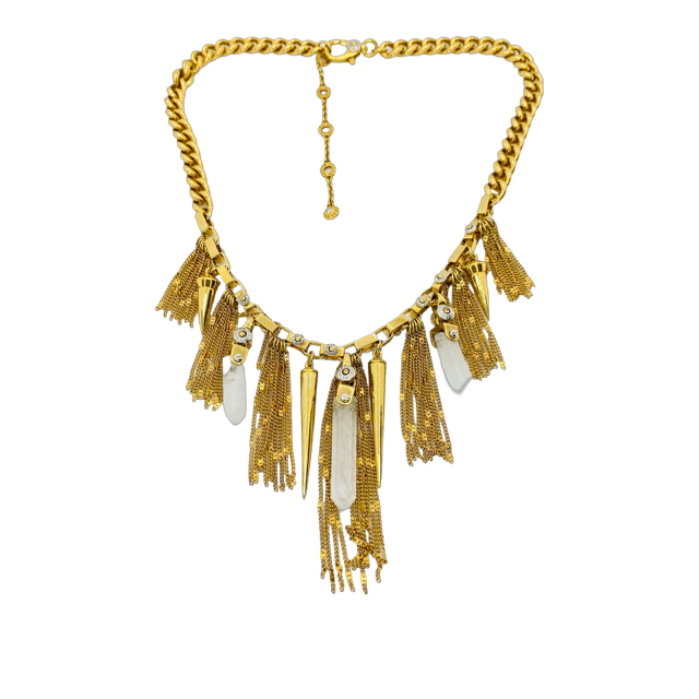 Estate Jewelry Henri Bendel Goldplated Necklace