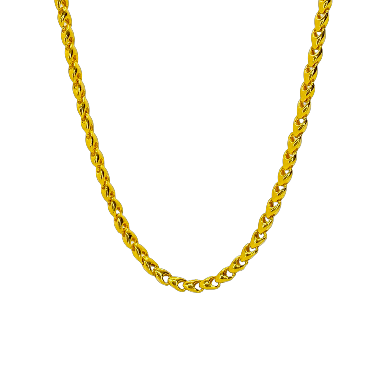 Estate Jewelry 24K Gold Chain 26"