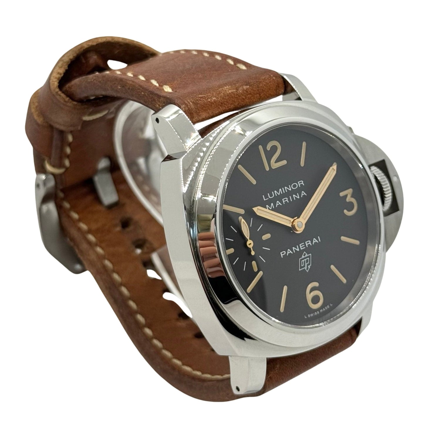 Panerai Luminor Marina Logo Acciaio Limited Edition Brown Dial PAM00632