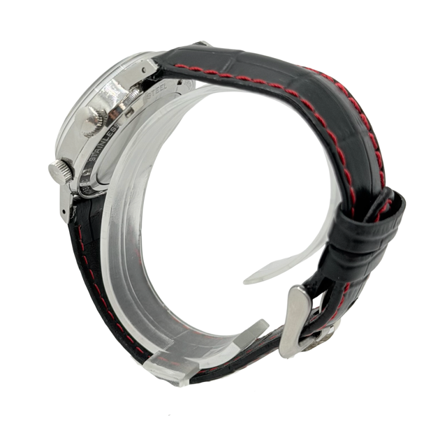 Vulcain Cricket Alarm Anti Magnetic Incabloc Stainless Steel 34mm