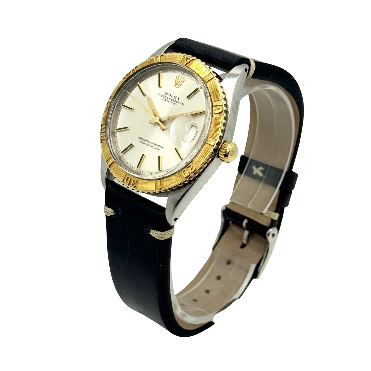 Rolex Oyster Perpetual Datejust Turn-O-Graph 18K Gold and Steel 1625