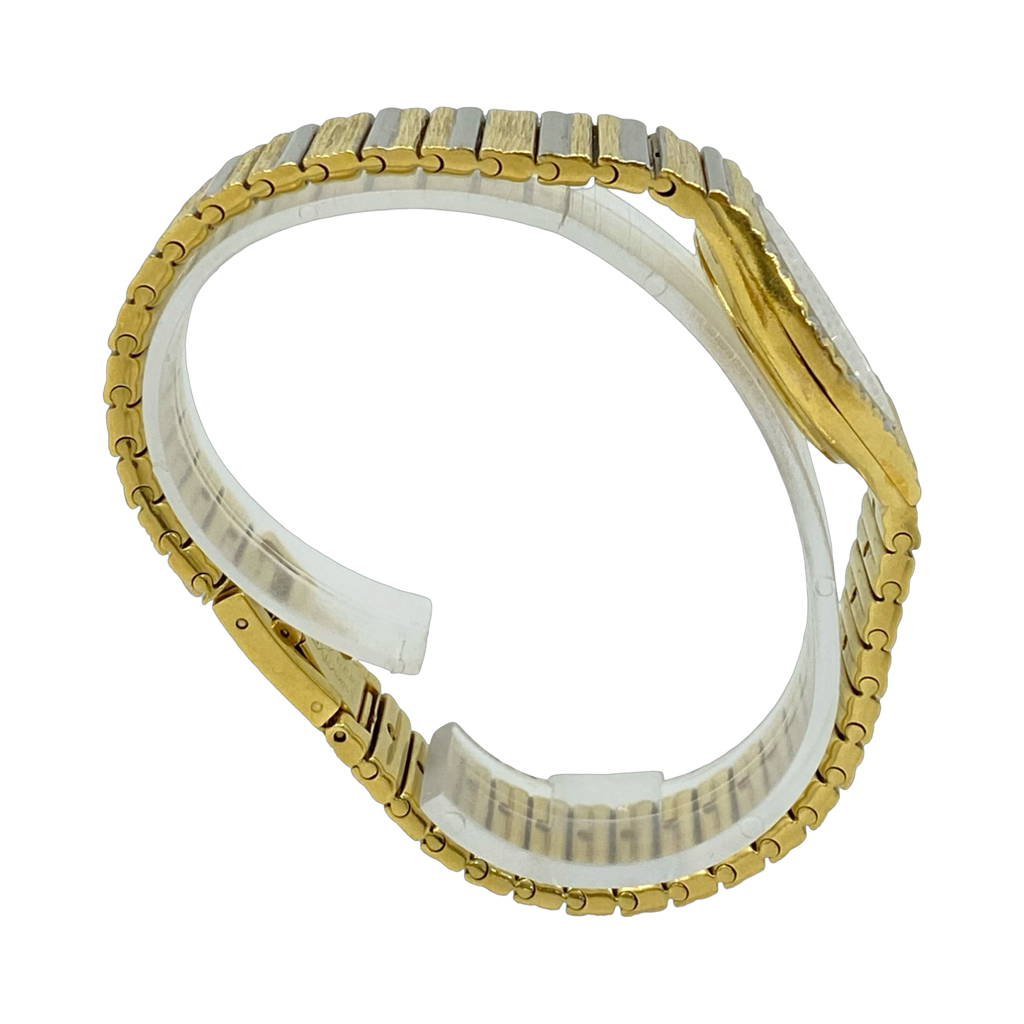 Raymond Weil Polo Geneve 18K Gold Electroplated Tri Color Dial 25mm Quartz Watch 9022