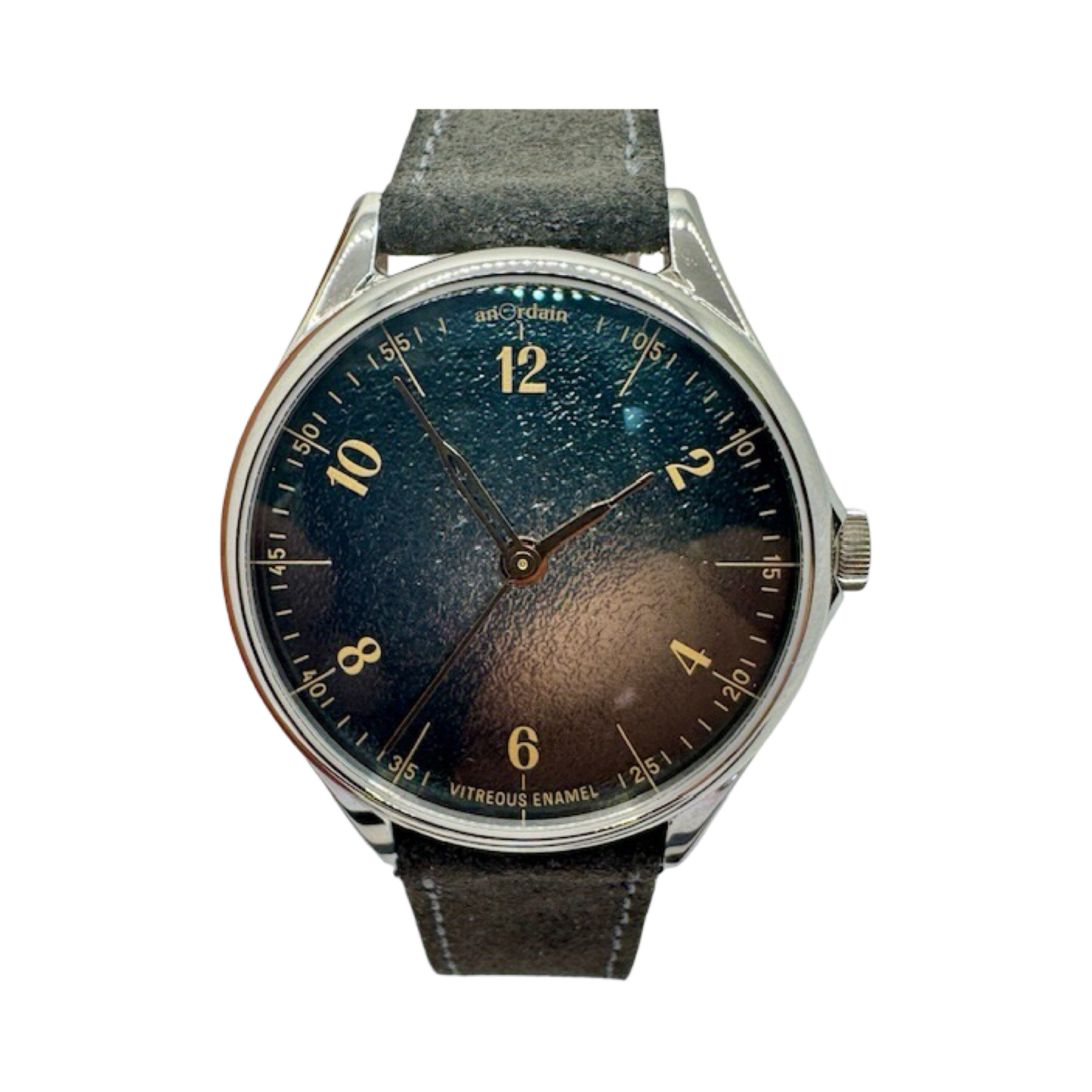 AnOrdain Model 1 Automatic Fumé Payne's Grey Enamel Dial