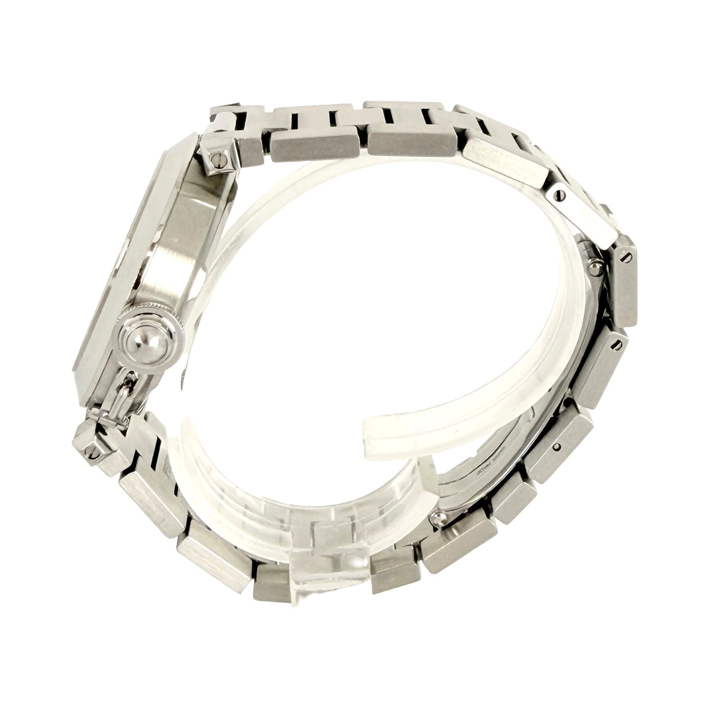 Cartier Pasha C Big Date 35mm Automatic White Dial Stainless Steel 2475