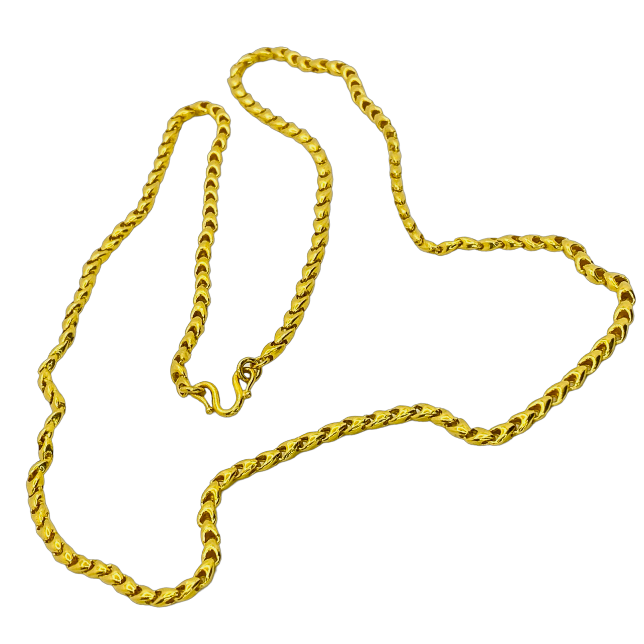 Estate Jewelry 24K Gold Chain 26"