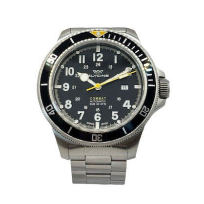 Glycine Combat Sub Unisex 46mm Black Dial GL0255