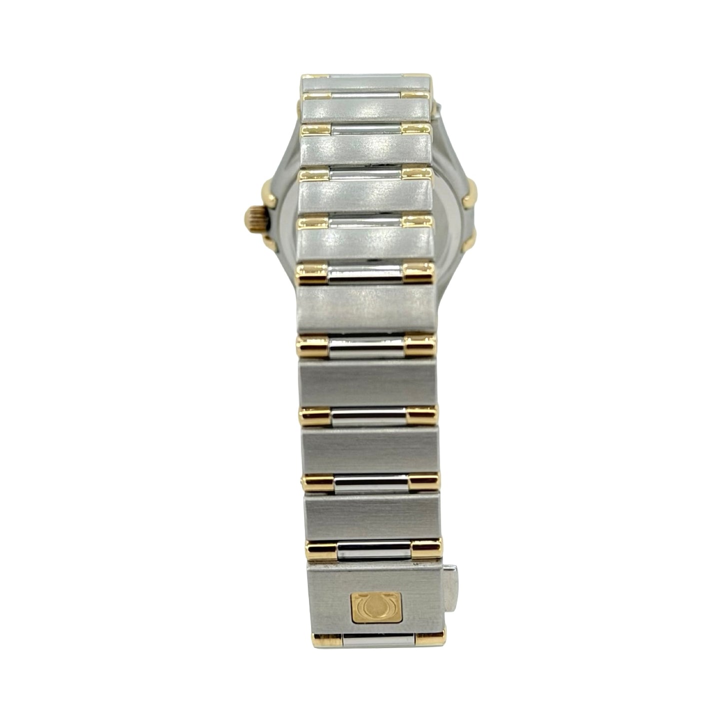Omega Constellation Quartz Mini 22.5 mm 18K Gold Half Bar and Stainless Steel Champagne Dial 1362.10.00