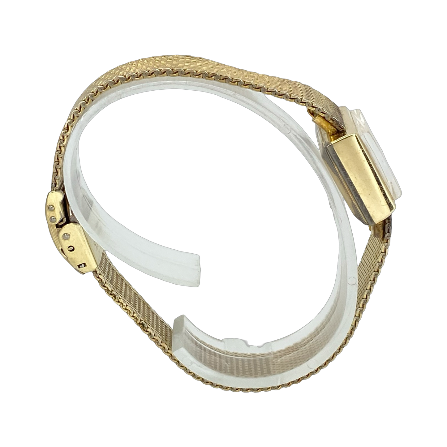 Omega Vintage Ladymatic Square 10K Goldfilled Champagne Dial SS-5329