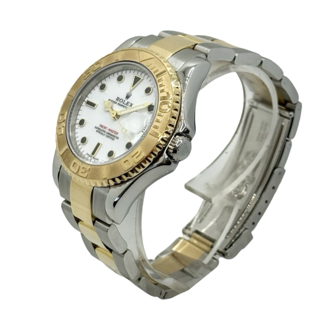 Rolex Yacht-Master 35mm 18K Yellow Gold and Steel Watch 168623