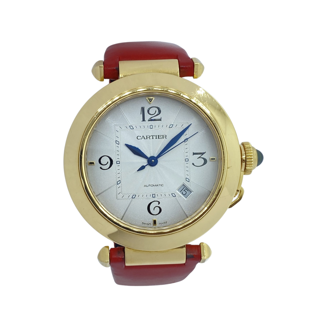 Cartier Pasha 18K Yellow Gold Automatic 4267/ WGPA0007