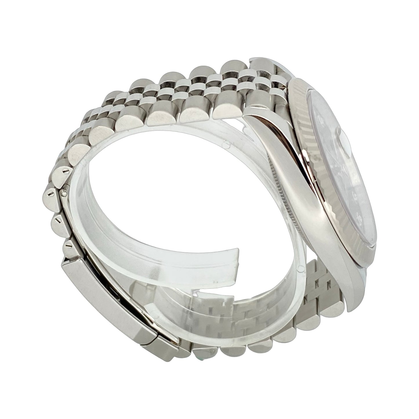 Rolex Datejust 41 Blue Factory-Set Diamond Dial Oystersteel 126334