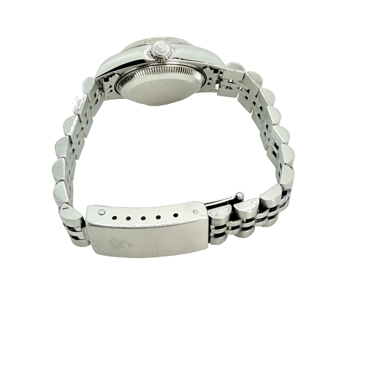 Rolex Datejust 26mm Silver Jubilee "Computer"  Diamond Dial Stainless Steel Jubilee Bracelet 79174