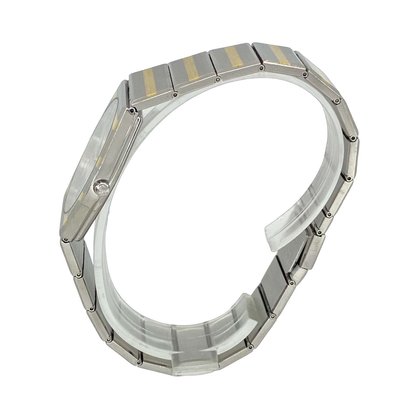 Baume & Mercier Classique Monte Carlo "Zebra" Quartz Gold/Silver Tone Stainless Steel 5123.038