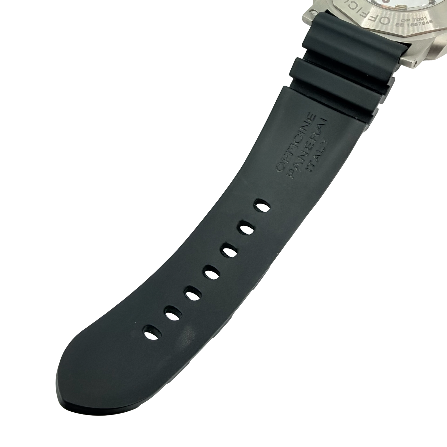 Panerai Luminor Submersible 1950 3 Day Automatic Black Dial Titanium Black Strap OP7091
