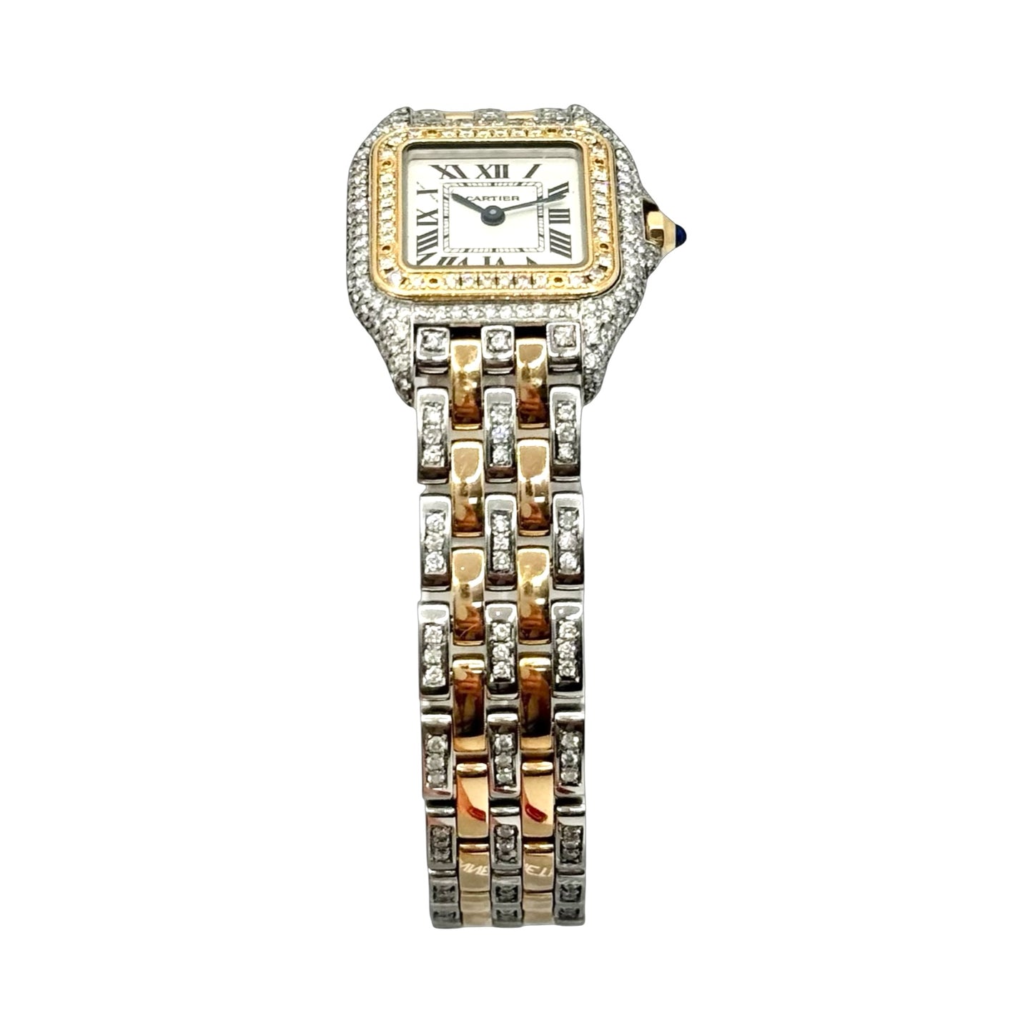Cartier Panthère De Cartier Small Model 22mm 18K Rose Gold and Stainless Steel W3PN0009/ 4120