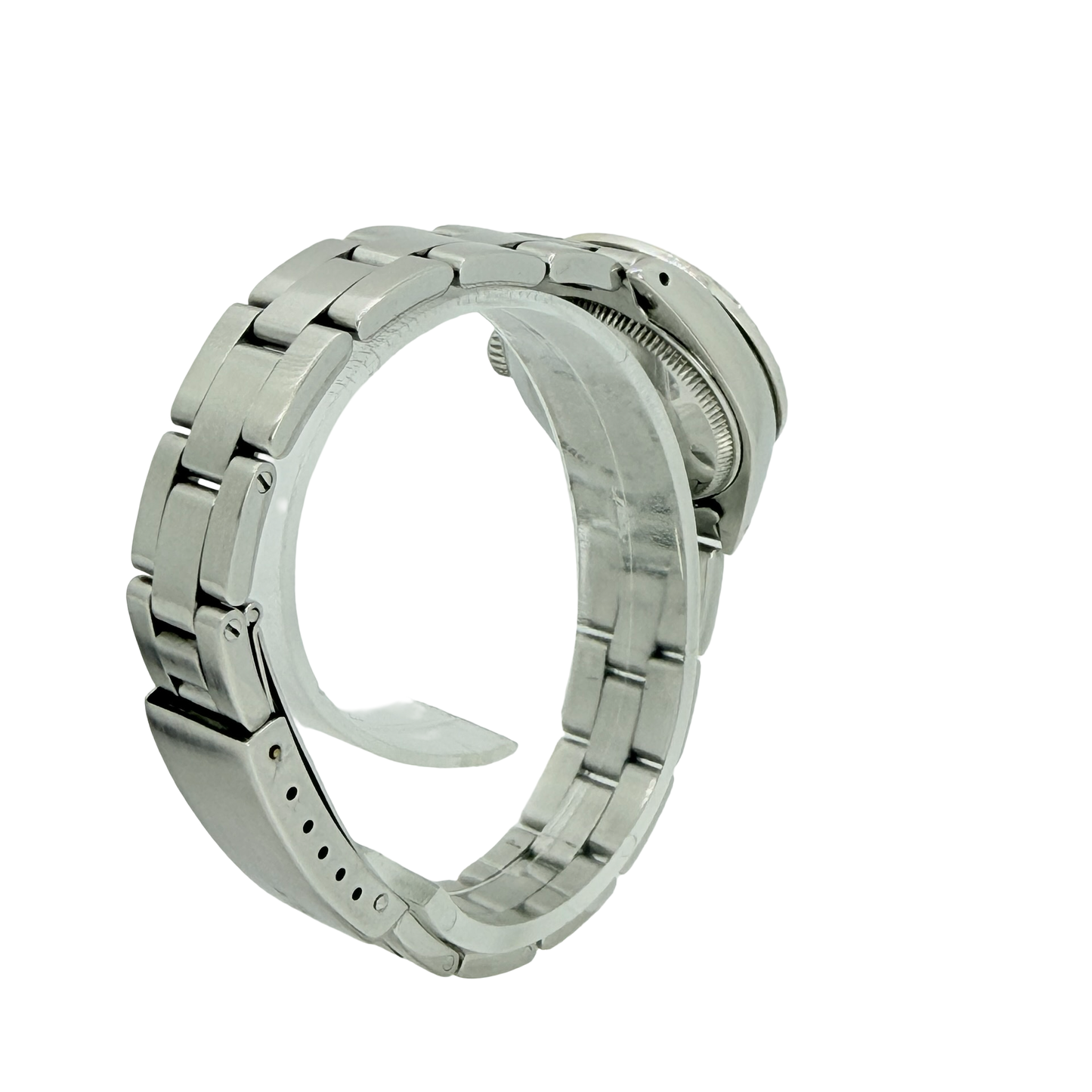 Rolex Datejust 26mm Silver Diamond Dial Diamond Bezel Steel Oyster Bracelet Ref.6916 C.1980