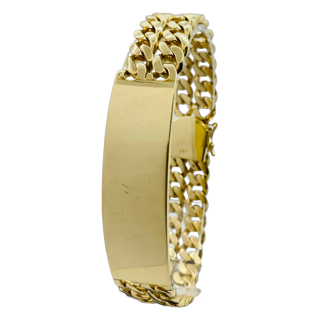 Estate Jewelry 14K Yellow Gold Mens Bracelet