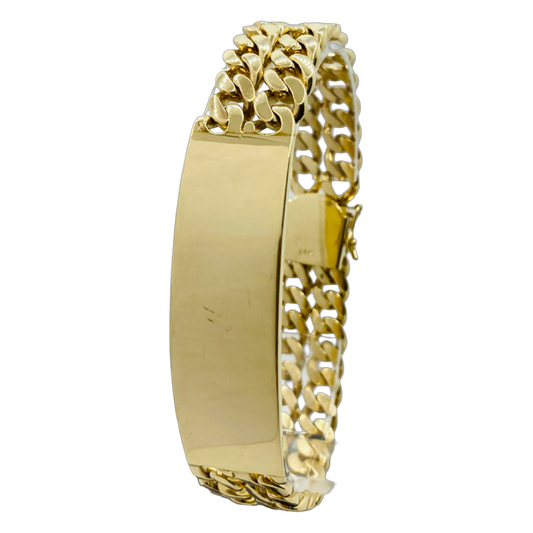 Estate Jewelry 14K Yellow Gold Mens Bracelet