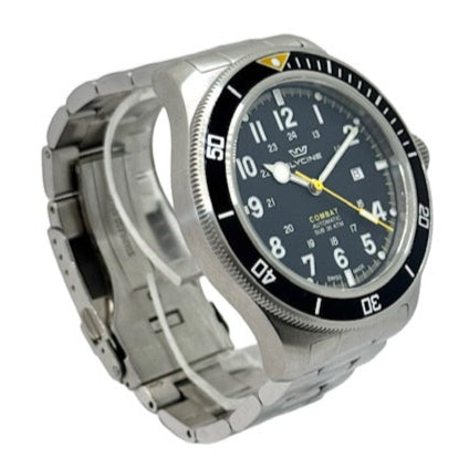 Glycine Combat Sub Unisex 46mm Black Dial GL0255