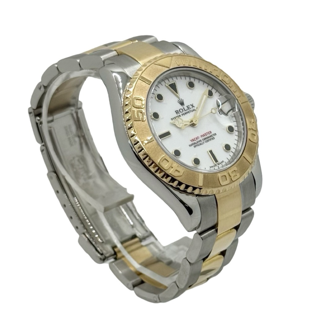 Rolex Yacht-Master 35mm 18K Yellow Gold and Steel Watch 168623