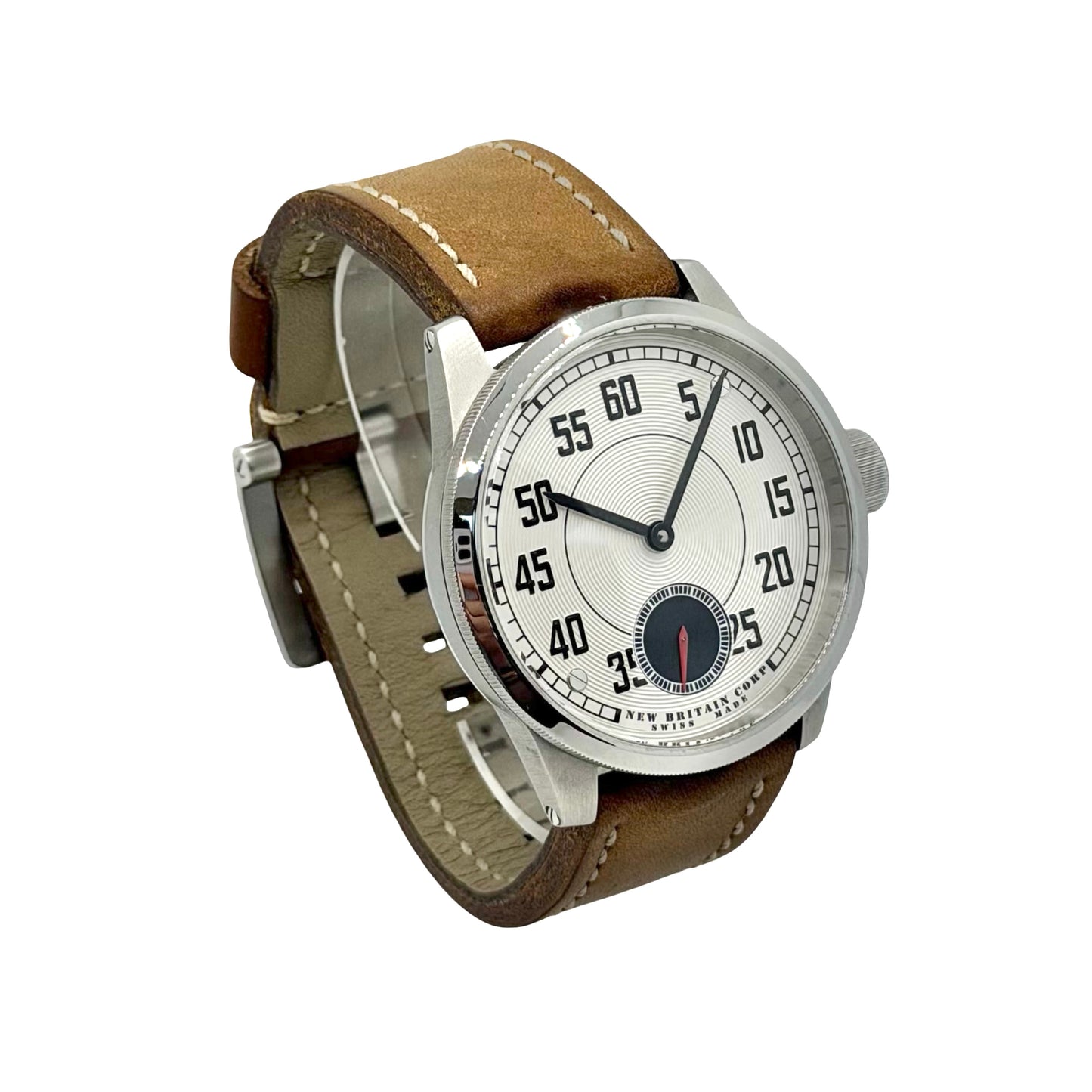 New Britain Corp Watch Limited Edition Manual Wind Silver Dial NA522 Pre-owned