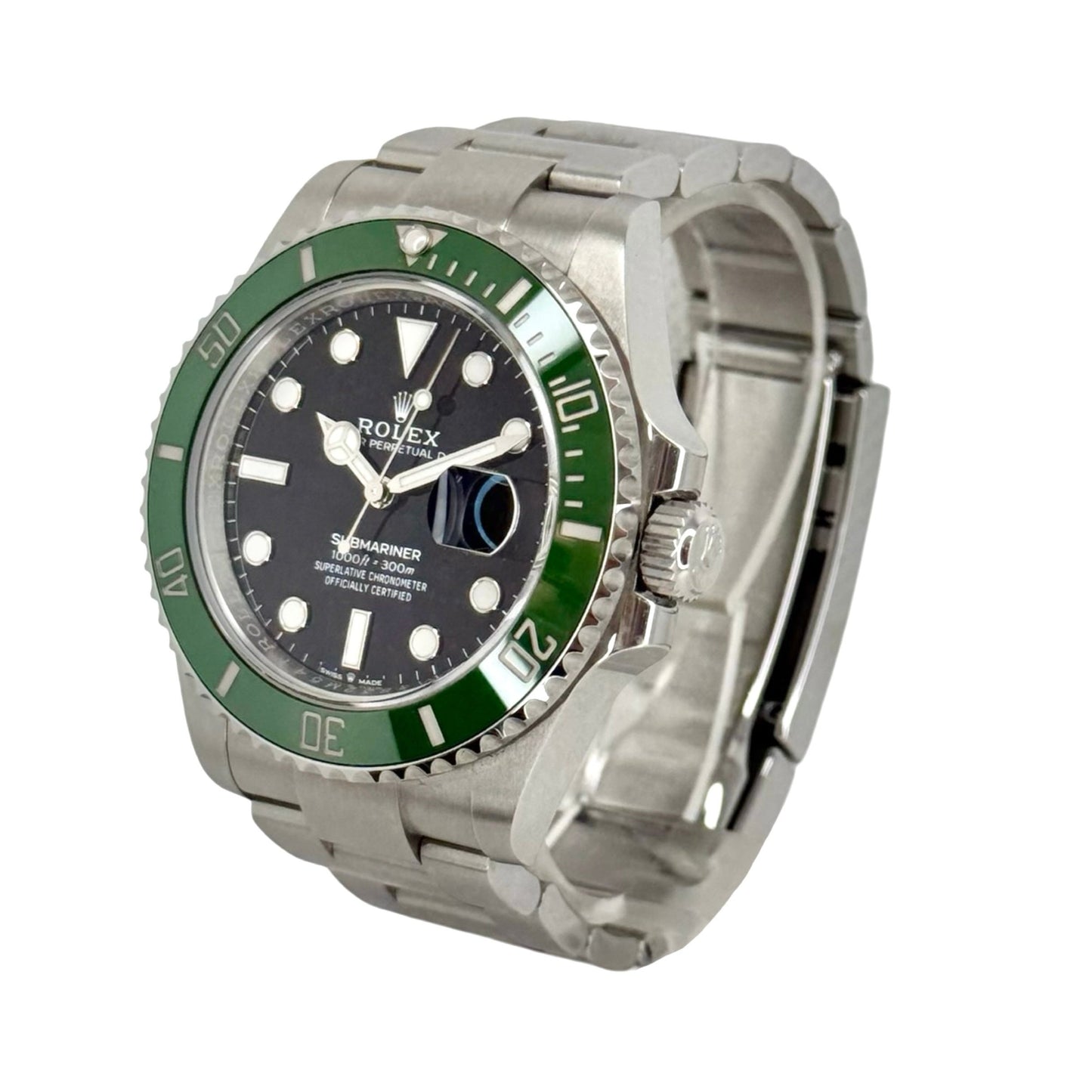 Rolex Submariner 41mm Black Dial Green "Starbucks" Bezel Oyster Bracelet M126610LV-0002