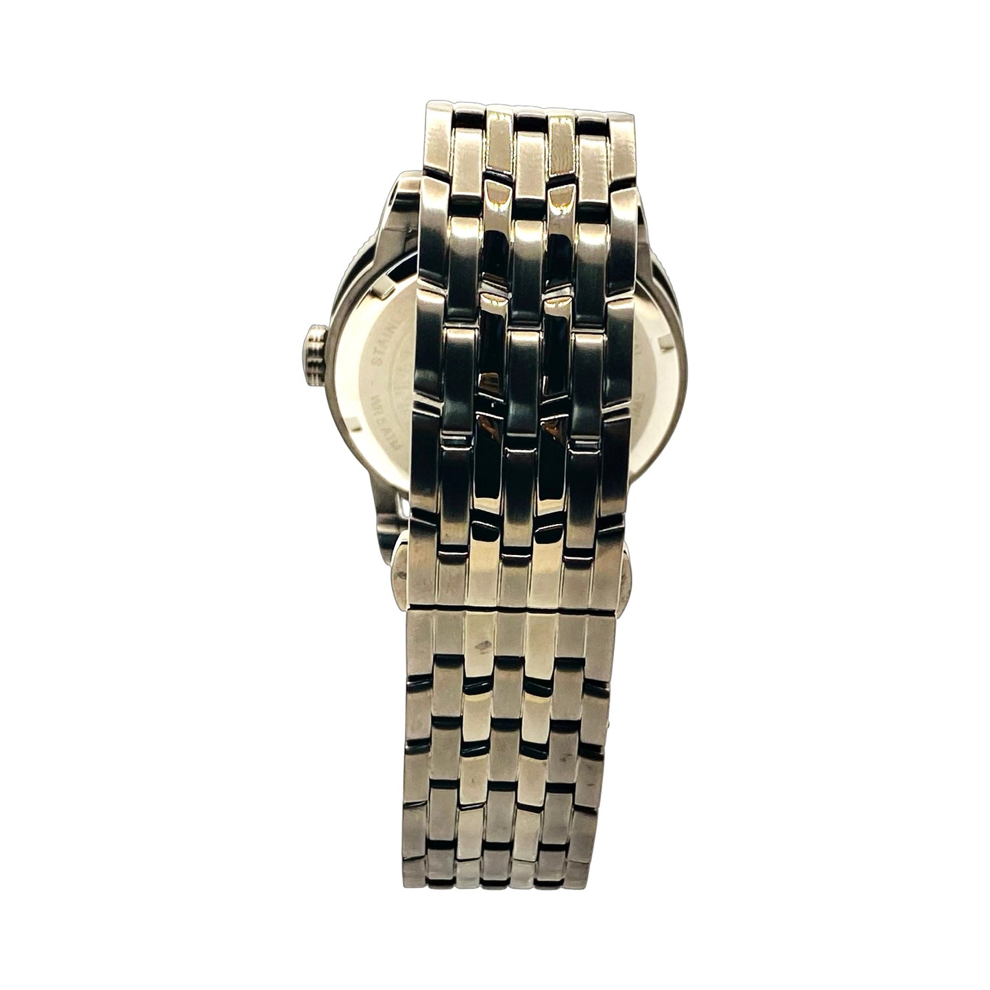 Versace V-Palazzo Quartz Black Ion Plated Stainless Steel with Diamond Bezel VE2V00922