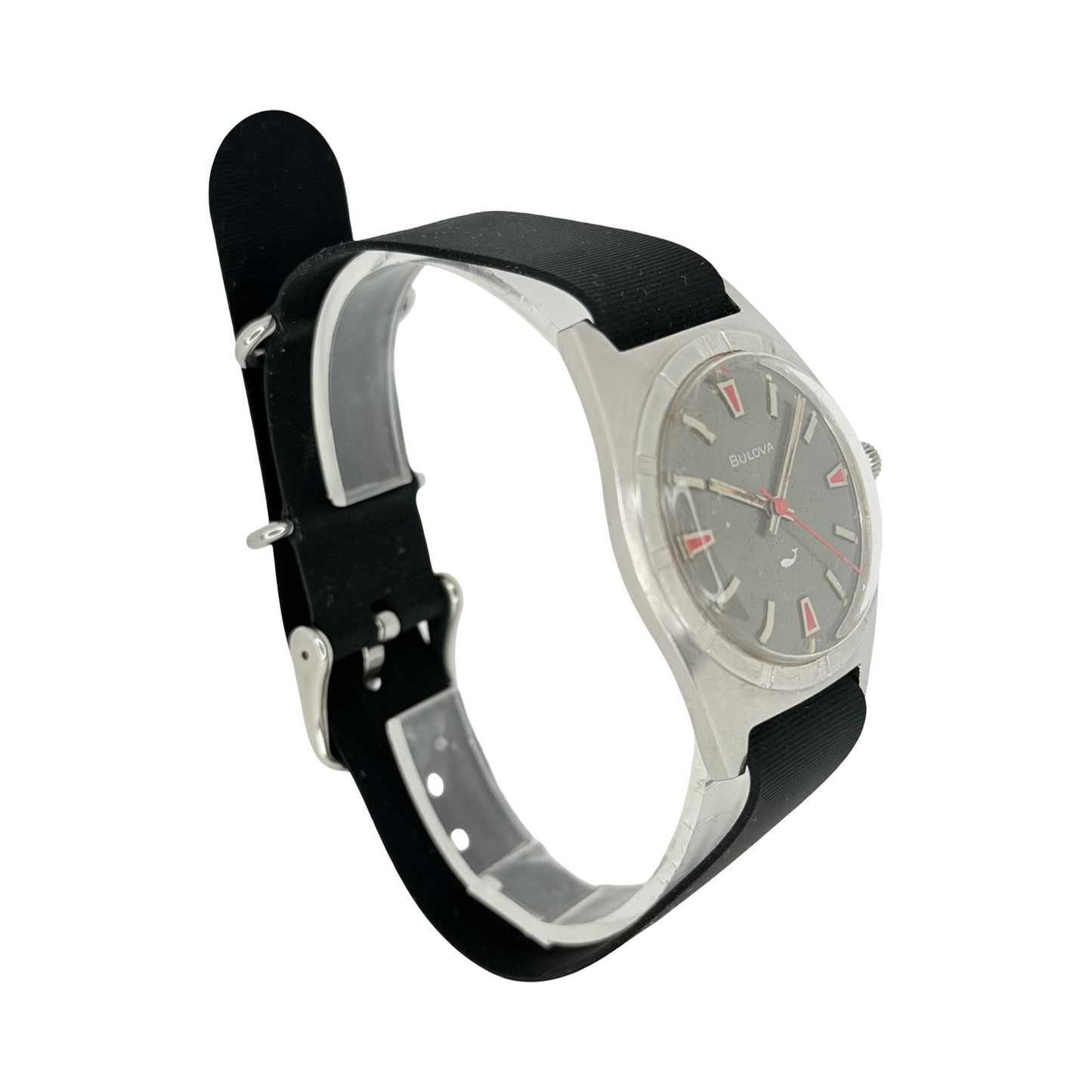 Bulova Sea King Manual Winding Rare Grey/Charcoal Dial G622112