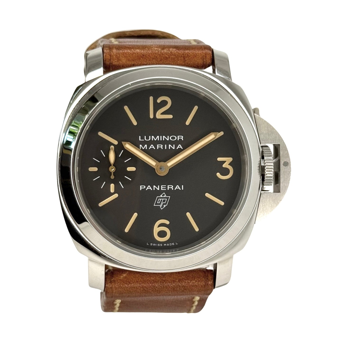 Panerai Luminor Marina Logo Acciaio Limited Edition Brown Dial PAM00632