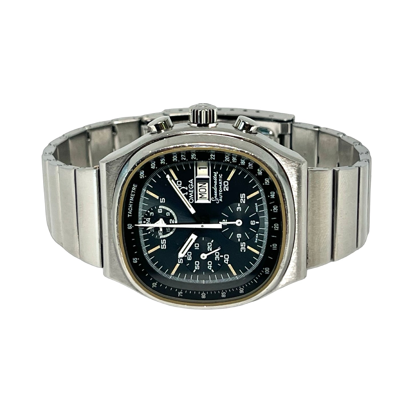 Omega Speedmaster TV Automatic Chronograph Grey Dial 176.0014