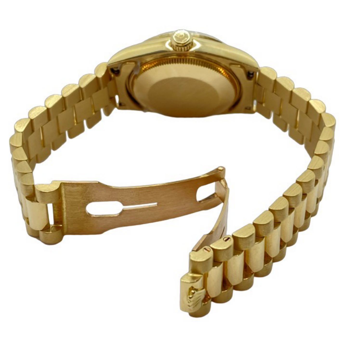 Rolex Oyster Perpetual Datejust 31 18K Gold Case and Presidential Bracelet C.1985 Ref.68278