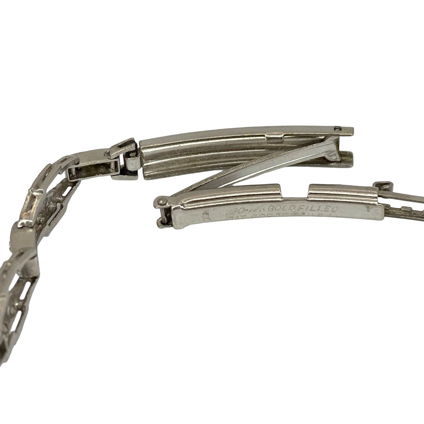 Vintage Ladies Platinum and 3.00 Carats Diamond Art Deco Manual Wind Watch