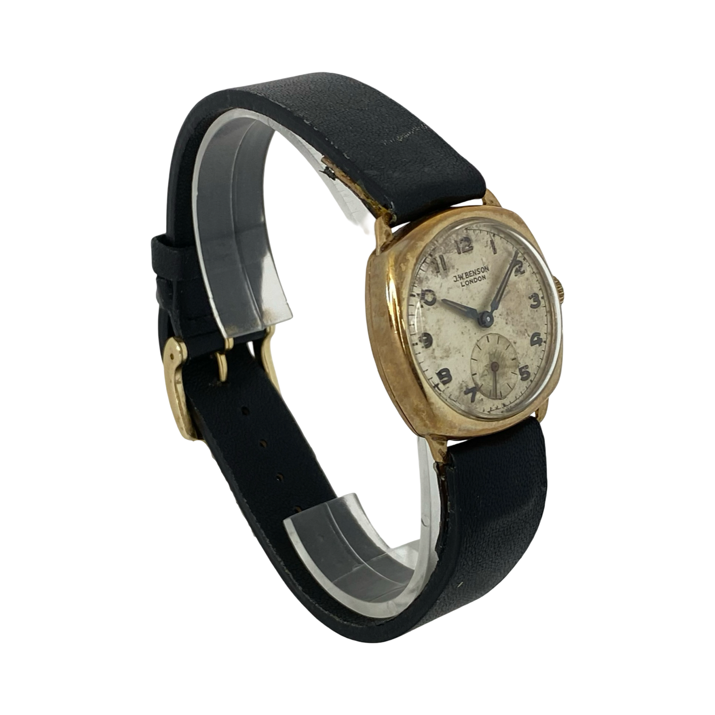 J.W. Benson 9ct Yellow Gold Manual Wind Watch 29mm Ref.12100