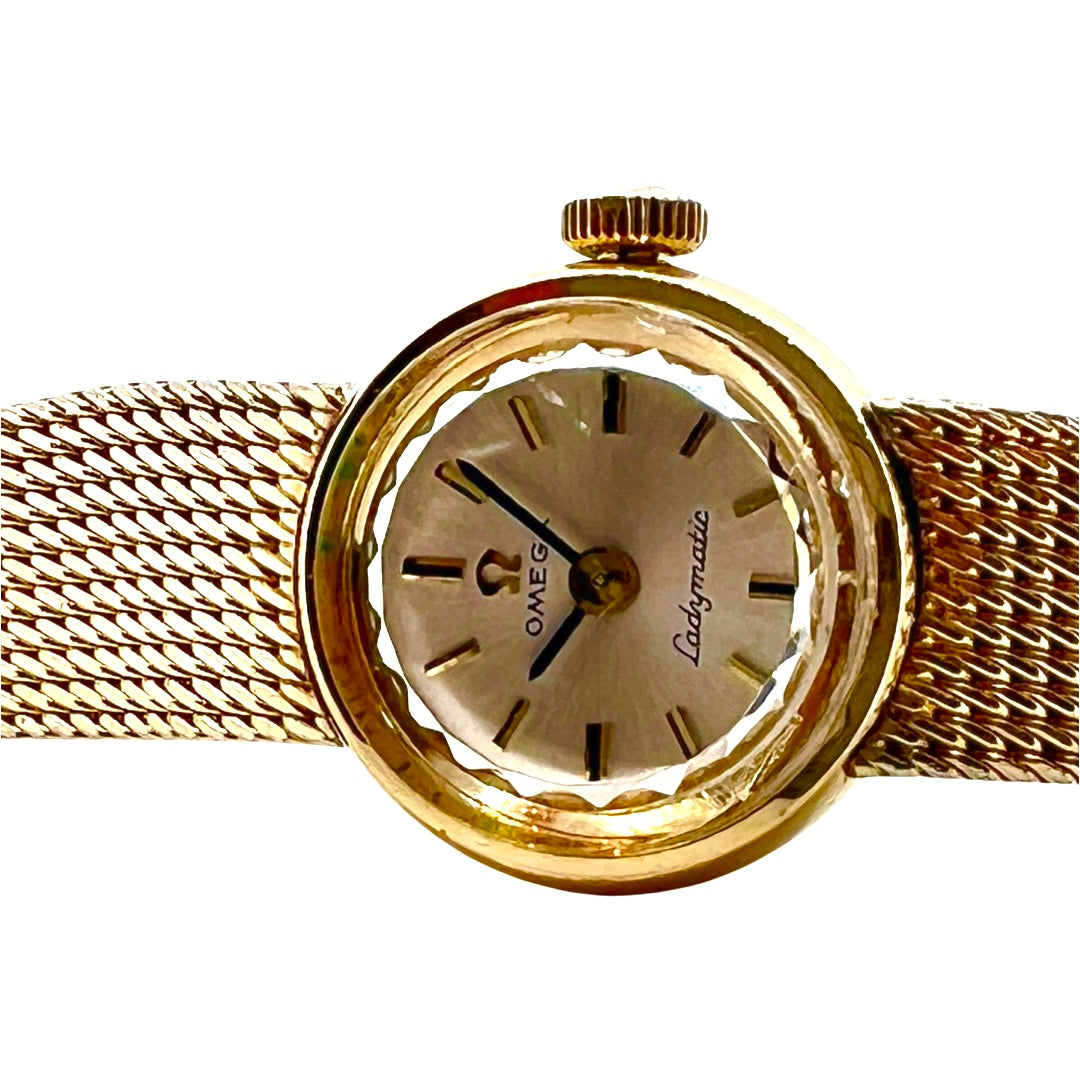 Omega Ladymatic 10K Goldfilled