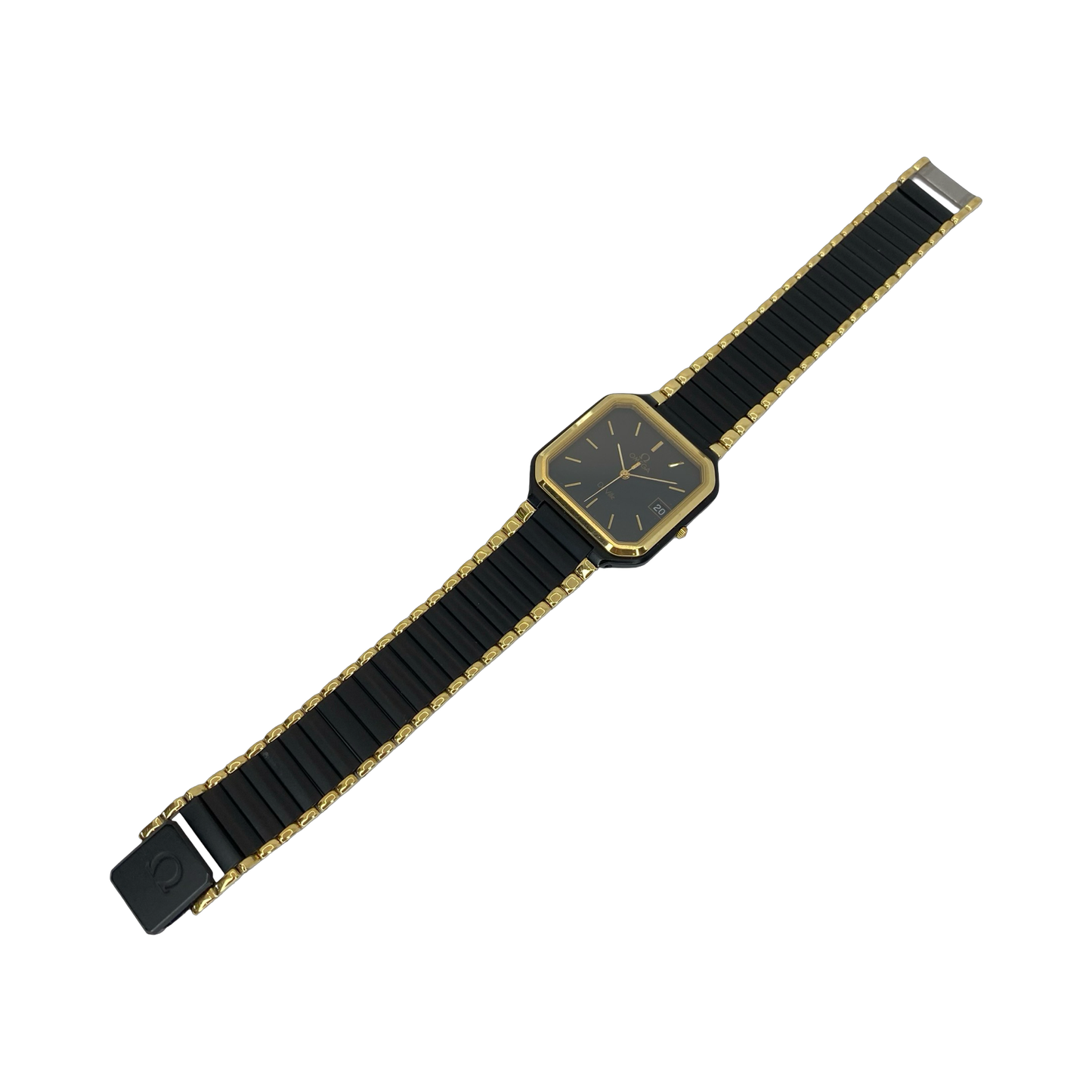 Omega De Ville America Quartz Gold/Black Ref. DL 396.0949