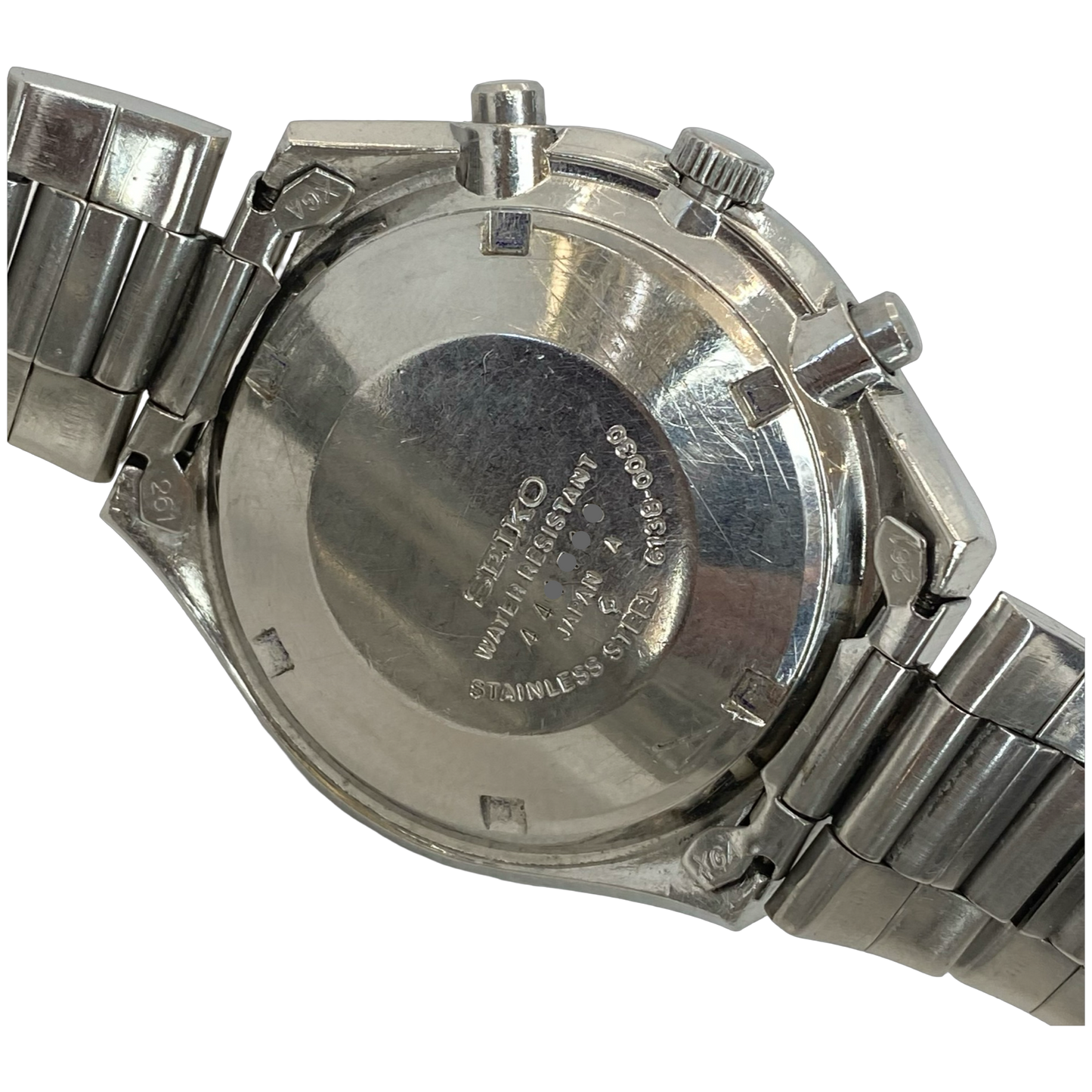 Seiko 5 Sports Speed-Timer (JDM) Kakume Day Date Champagne Dial 6138-0030