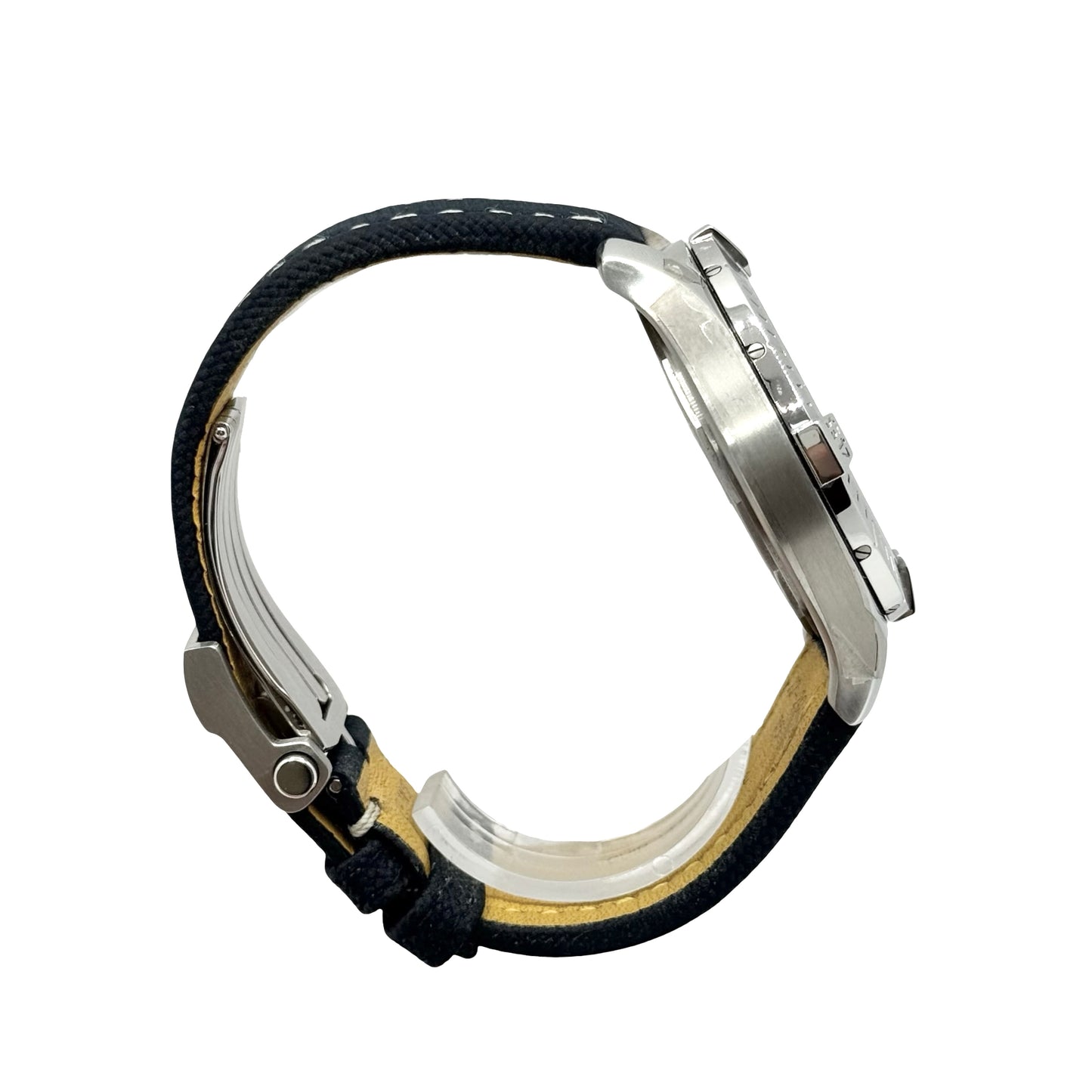 Breitling Avenger GMT 45 Automatic Blue Dial Blue Calfskin Leather Strap A32395 Pre-Owned