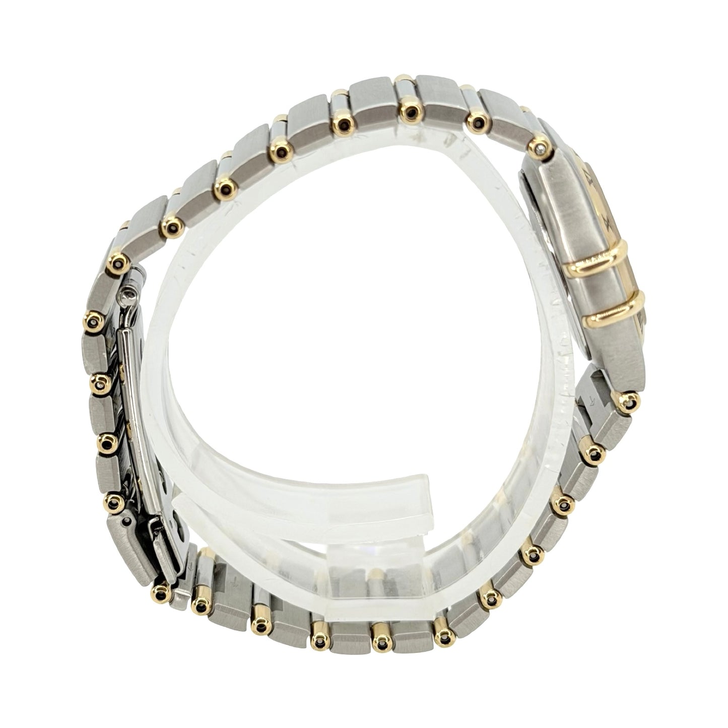 Omega Constellation Quartz Mini 22.5 mm 18K Gold Half Bar and Stainless Steel Champagne Dial 1362.10.00