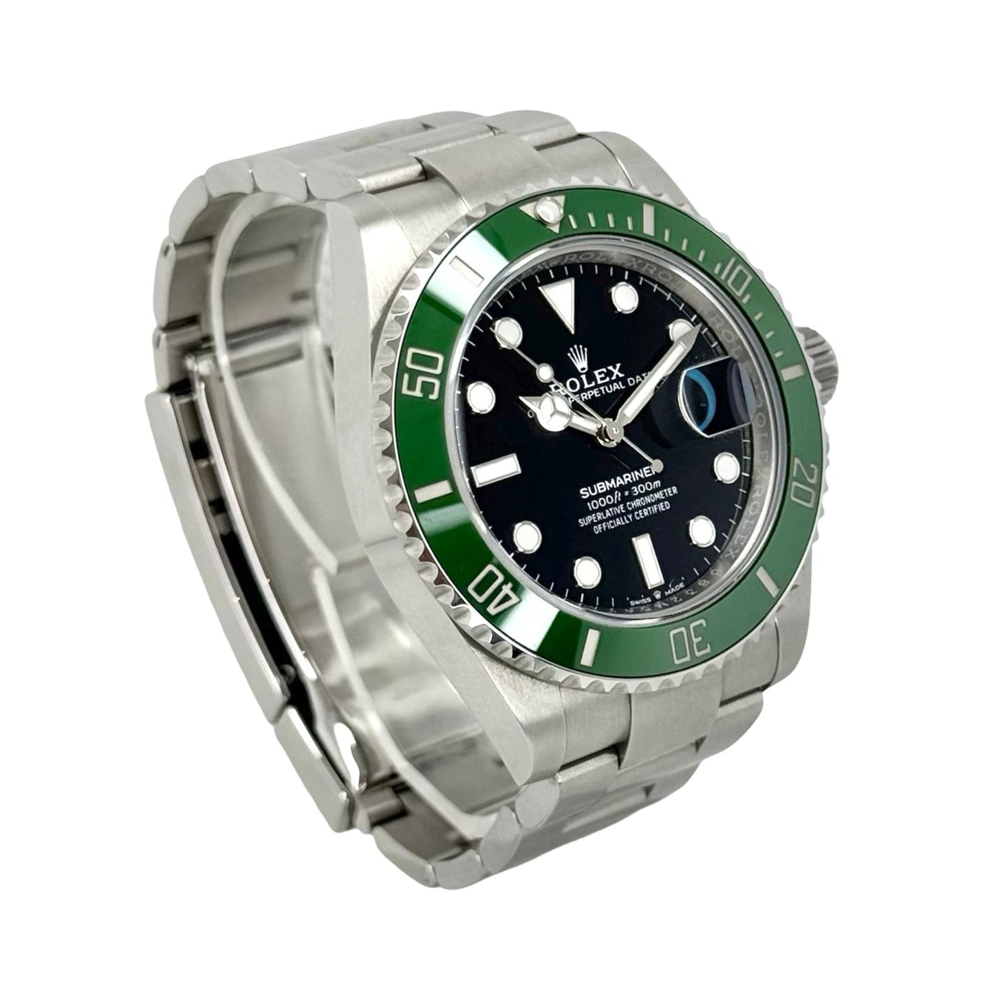 Rolex Submariner 41mm Black Dial Green "Starbucks" Bezel Oyster Bracelet M126610LV-0002